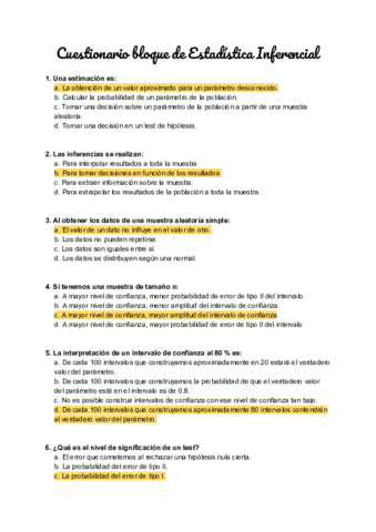 Cuestionario bloque de Estadística Inferencial.pdf