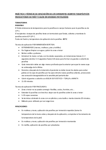 PRÁCTICA 5 TÉCNICAS DE APLICACIÓN DE LOS DIFERENTES AGENTES TERAPÉUTICOS PRODUCTORES DE FRÍO Y CALOR EN DIVERSAS PATOLOGÍAS.pdf