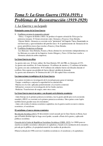 Tema 6 La Gran Guerra y los Problemas de Reconstrucción.pdf