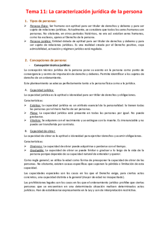 Tema 11 - La caracterización jurídica de la persona.pdf