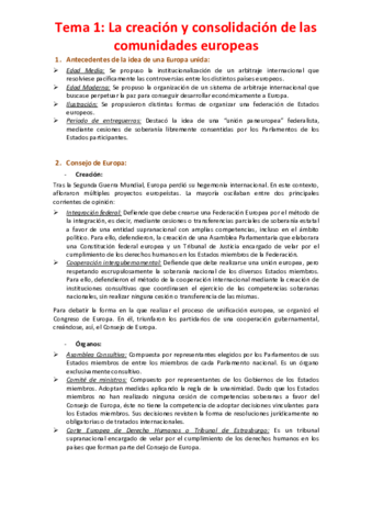 Tema 1 - La creación y consolidación de las comunidades europeas.pdf