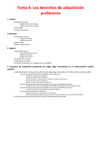 Tema 6 - Los derechos de adquisición preferente.pdf
