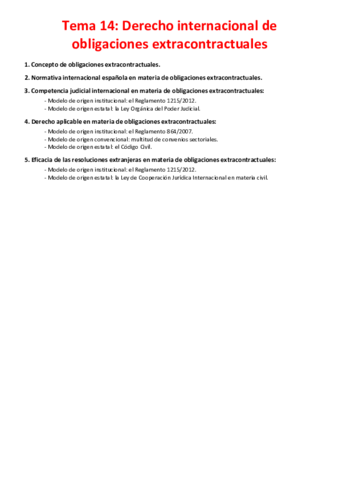 Tema 14 - Derecho internacional de obligaciones extracontractuales.pdf
