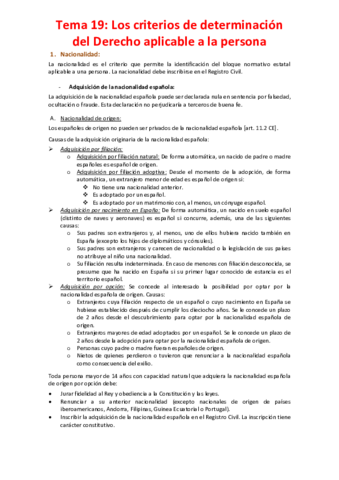 Tema 19 - Los criterios de determinación del Derecho aplicable a la persona.pdf