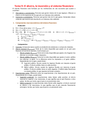 Tema 9 - El ahorro- la inversión y el sistema financiero.pdf