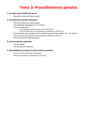 Tema 3 - Procedimientos penales.pdf
