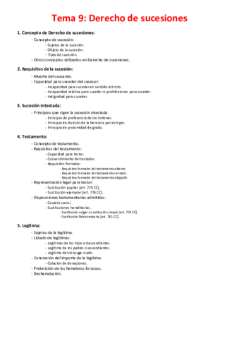 Tema 9 - Derecho de sucesiones.pdf