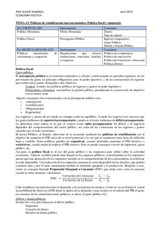 Tema 13. Política fiscal y política económica.pdf