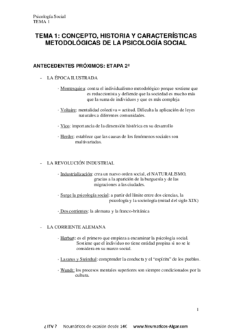 TEMA 1. Concepto Hostoria y Caracterísitcas Metodológicas de la Psicología Social.pdf