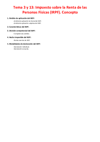 Tema 3 y 13 - Impuesto sobre la Renta de las Personas Físicas (IRPF). Concepto.pdf