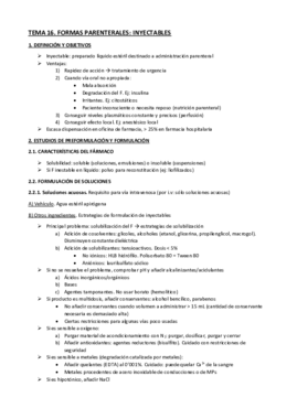 T16. Formas parenterales. Inyectables.pdf