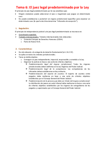 Tema 6 - El juez legal predeterminado por la Ley.pdf