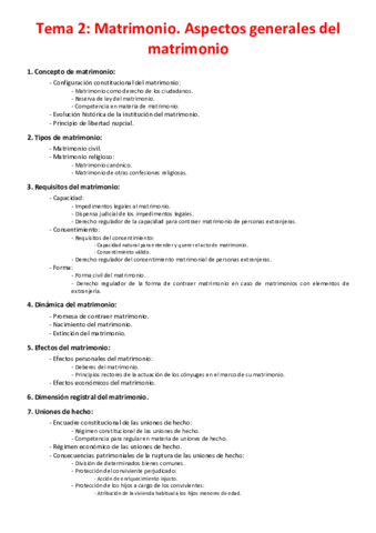 Tema 2 - Matrimonio. Aspectos generales del matrimonio.pdf