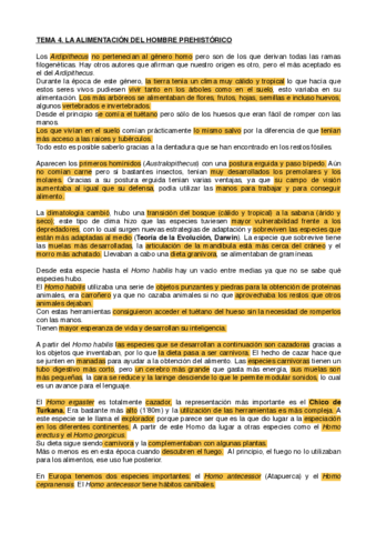 Tema 4. La alimentación del hombre prehistórico .pdf