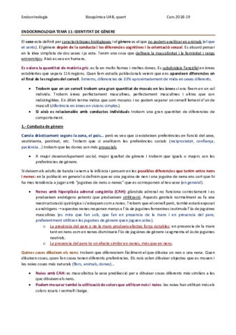ENDOCRINOLOGIA TEMA 11 - IDENTITAT DE GENERE.pdf