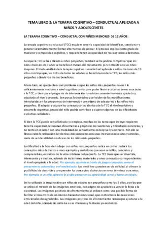Tema Libro 2. Terapia Cognitivo - Conductual en Niños y Adolescentes.pdf