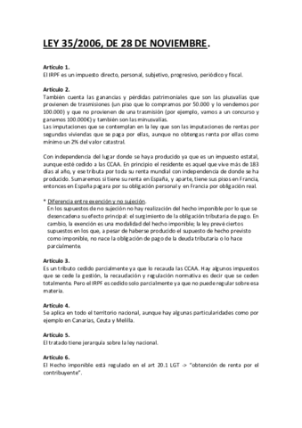DERECHO TRIBUTARIO. Ley 35:2006.pdf
