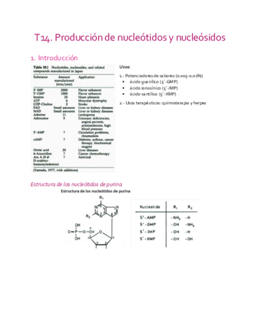 T14 producc de nucleotidos y nucleosidos.pdf