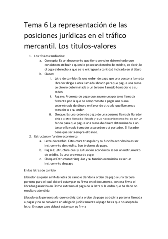 Tema 6 La representación de las posiciones jurídicas en el tráfico mercantil.pdf