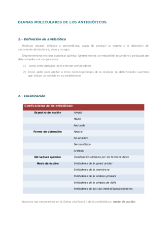 Dianas moleculares de los antibióticos.pdf