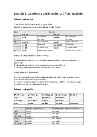 1.-Leccion-2.-Primera-declinacion.-Primera-conjugacion.pdf