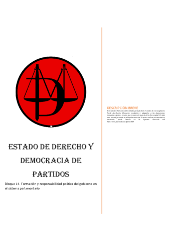B14. Formación y responsabilidad política del gobierno en el sistema parlamentario.pdf