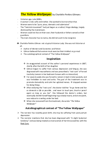 The Yellow Wallpaper notes.pdf