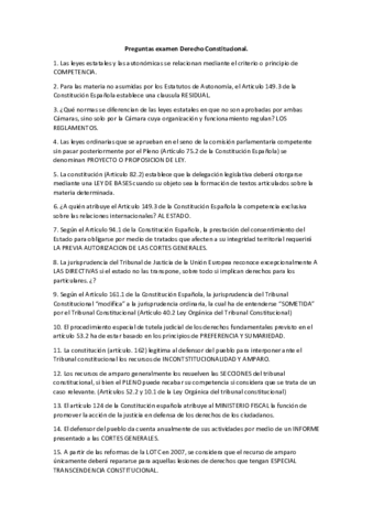 Preguntas examen Derecho Constitucional.pdf