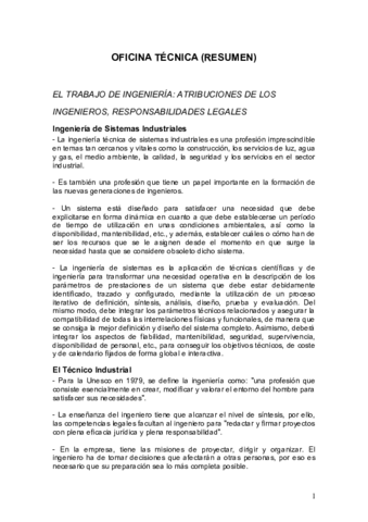 Oficina Técnica. Resumen.pdf