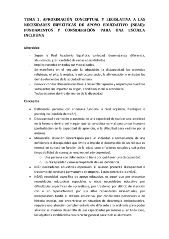 TEMA 1. APROXIMACIÓN CONCEPTUAL Y LEGISLATIVA A LAS NECESIDADES ESPECÍFICAS DE APOYO EDUCDATIVO (NEAE).pdf