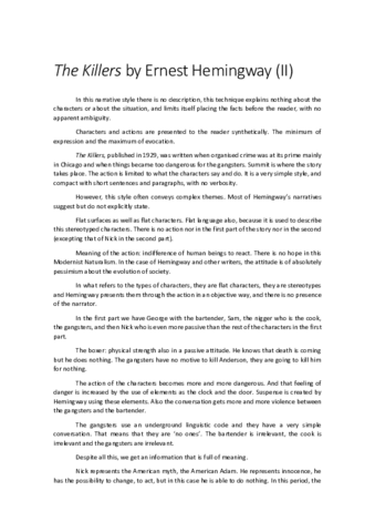 9- THE KILLERS II Ernest Hemingway.pdf