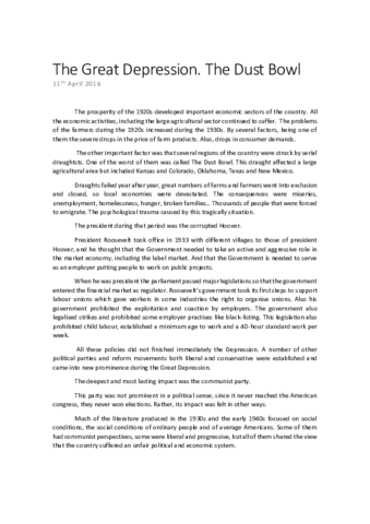 10 - The Great Depression. The Dust Bowl.pdf