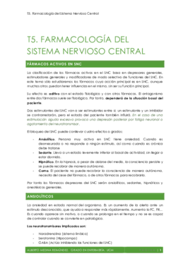 T5. Farmacología del Sistema Nervioso Central.pdf