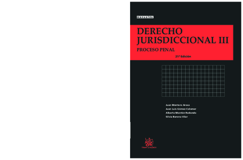Derecho jurisdiccional III. Proceso penal (21ª edicioìn) (1).pdf