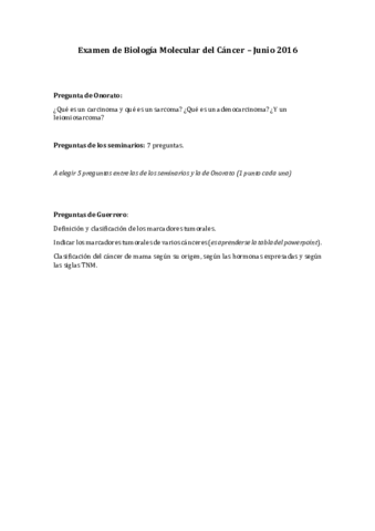 Examen de Biología Molecular del Cáncer JUNIO 2016.pdf