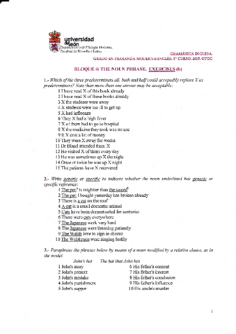 THE NOUN PHRASE - EXERCISES.pdf