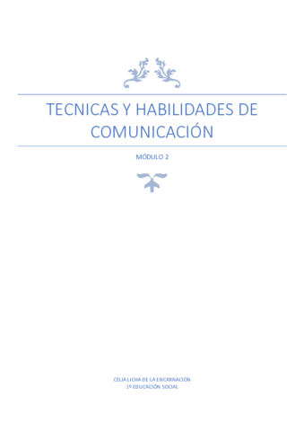 TEMA 2 - COMUNICACIÓN