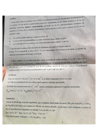 EXAMEN CONVOCATORIA (ANALÍTICA) 2019
