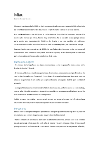 REALISMO Miau - Benito Pérez Galdós.pdf