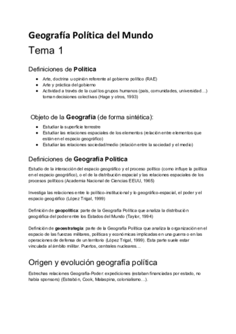 Apuntes Geopolítica completo