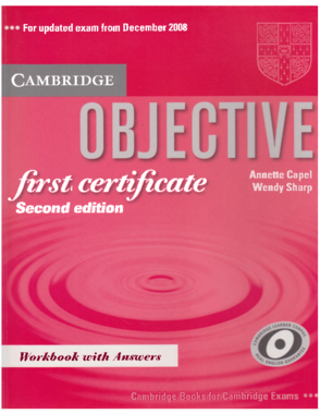 Cambridge Objective First Certificate (Workbook).pdf