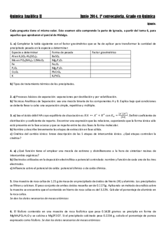 Examen Q. AnalÃ-tica II. Junio 2014 (1convocatoria) Ignacio.pdf
