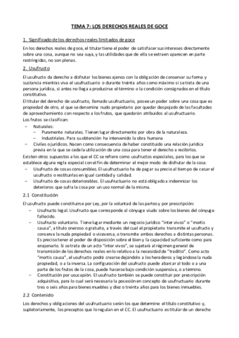 Tema 7 - Derechos reales de goce.pdf