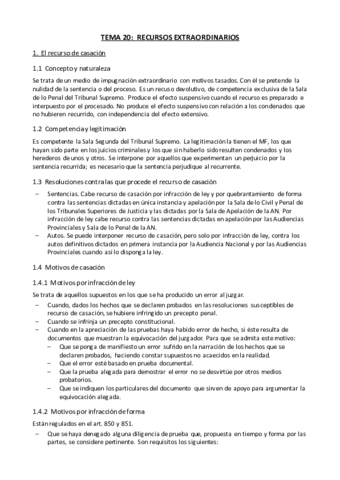 Tema 20 - Recursos extraordinarios.pdf
