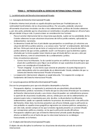Tema 1 - Introducción al Derecho Internacional Privado.pdf
