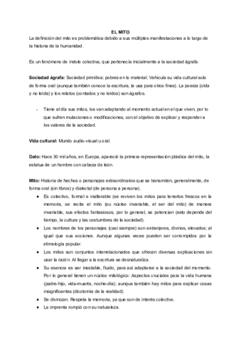 Apuntes de Mitologia (italiano).Mitologia (italiano)