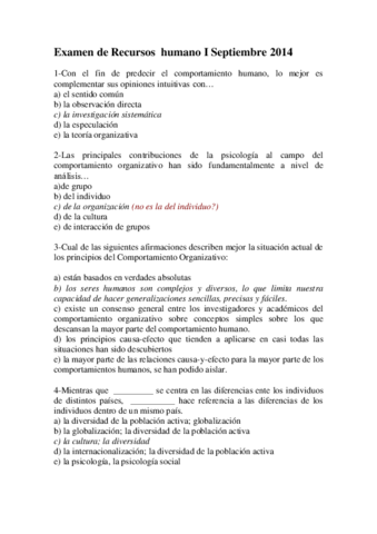 Examen de Recursos  humano I Septiembre 2014.pdf