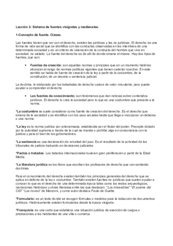 Lecci N Historia Del Derecho Pdf