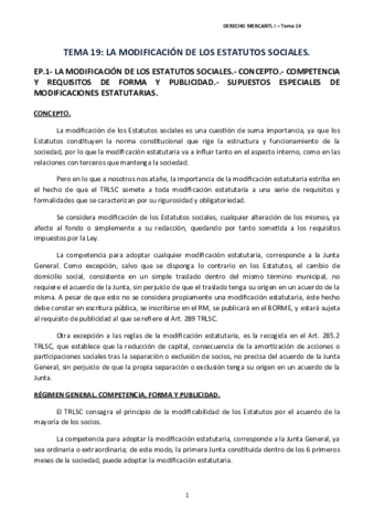TEMA-19-MERCANTIL-Modificacion-de-los-estatutos-sociales.pdf