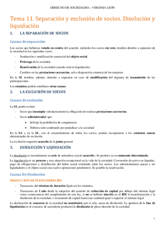 Tema 11 - Separación y exclusion - Disolución y liquidación.pdf